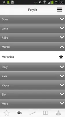 Vízállás android App screenshot 4